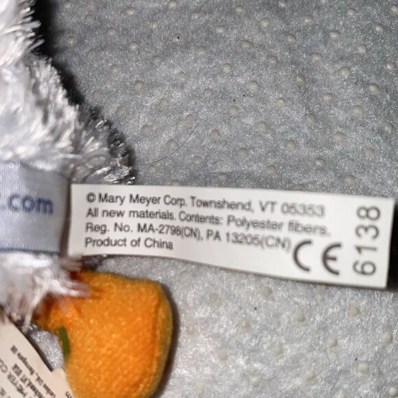 Mary Meyer Duckling With Basket And Grass 5" Duckling With Woven Basket - Picture 6 of 12